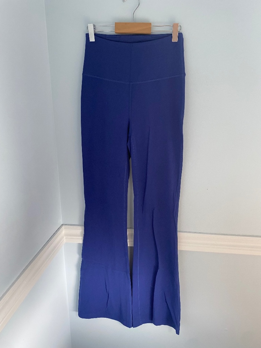 Royal Blue Lululemon Flared Leggings